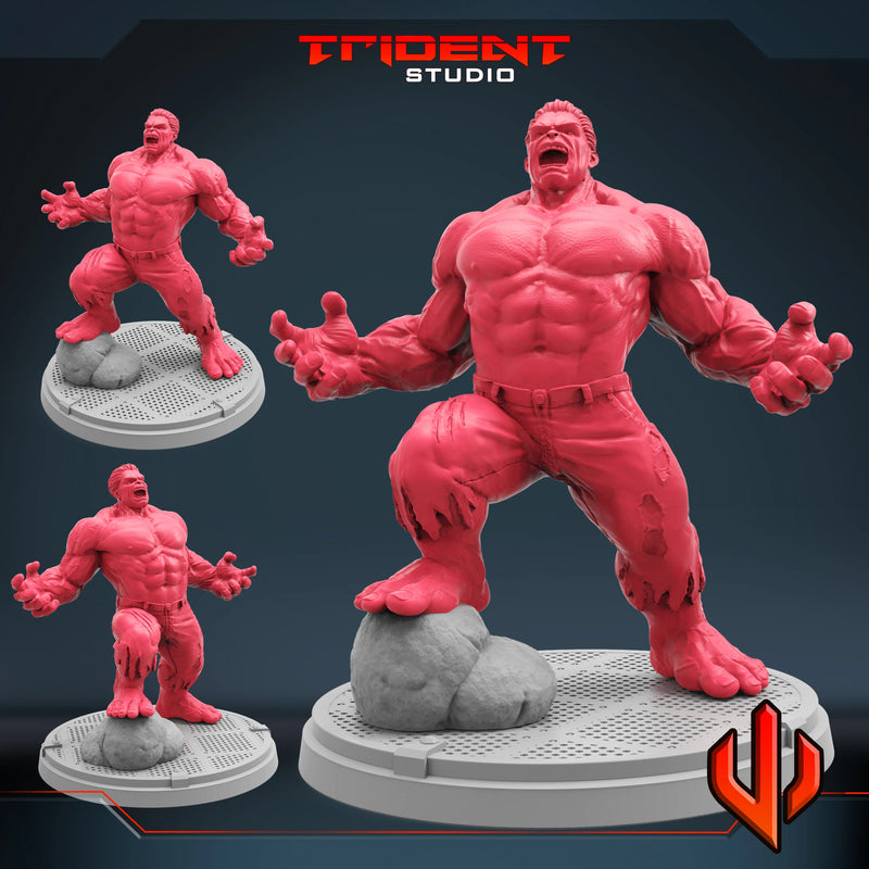 Hulk Marvel MCP-compatible 40mm resin proxy miniature by Trident Miniatures - product image 1