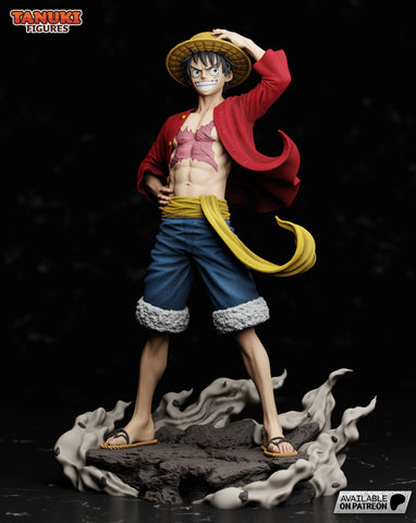 Luffy Resin Statue & Bust - Full Size view 1