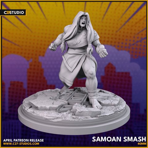 She-Hulk Lejori Marvel MCP-compatible resin miniature by C27 Studios - product image 1