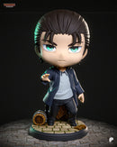 Eren Chibi Resin Figure - Chibi view 1