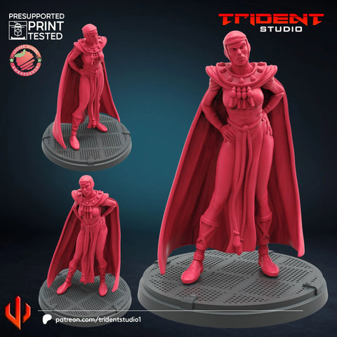 Mother Superior Marvel MCP-compatible 40mm resin proxy miniature by Trident Miniatures - product image 1