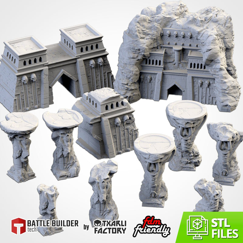 Death Valley 3D printed terrain view 1