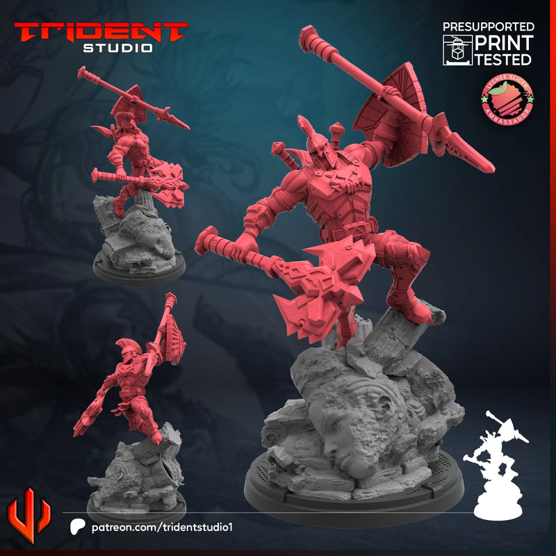 Ares Marvel MCP-compatible 40mm resin proxy miniature by Trident Miniatures - product image 1
