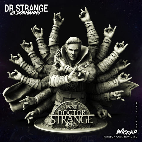 Doctor Strange Bust resin bust kit view 1