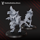 Hounds of the Wormhole x5 - DakkaDakka Resin Miniature Squad - image 1