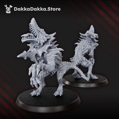 Hounds of the Wormhole x5 - DakkaDakka Resin Miniature Squad - image 1