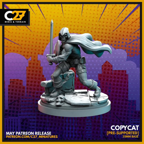 Taskmaster (May 2022 Sculpt) Marvel MCP-compatible resin miniature by C27 Studios - product image 1