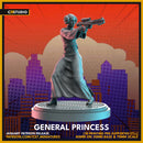 Leia Organa Star Wars Shatterpoint-compatible resin miniature by C27 Studios - product image 1