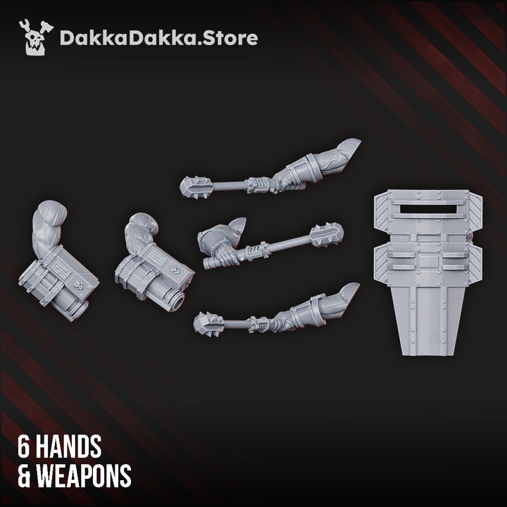 Dawnguard Ogres x3 - DakkaDakka Resin Miniature Squad - image 1