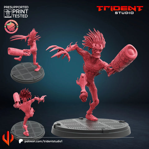 Warlock Marvel MCP-compatible 40mm resin proxy miniature by Trident Miniatures - product image 1