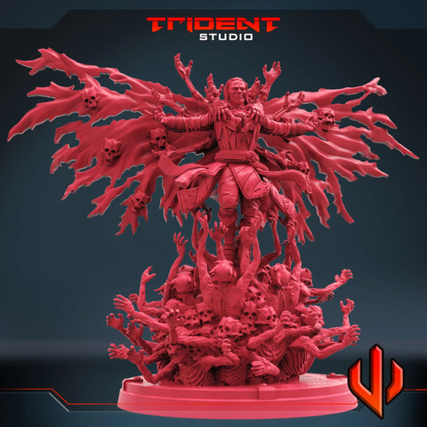 Doctor Strange Zombie Marvel MCP-compatible 40mm resin proxy miniature by Trident Miniatures - product image 1