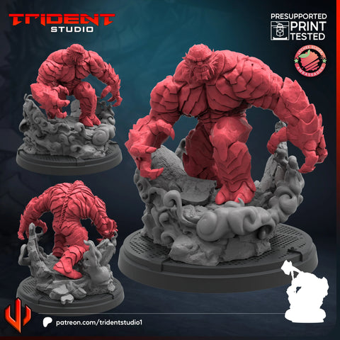 A-Bomb Marvel MCP-compatible 40mm resin proxy miniature by Trident Miniatures - product image 1