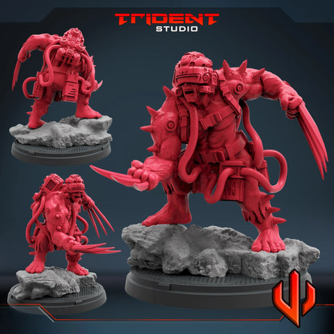 Weapon H Marvel MCP-compatible 40mm resin proxy miniature by Trident Miniatures - product image 1