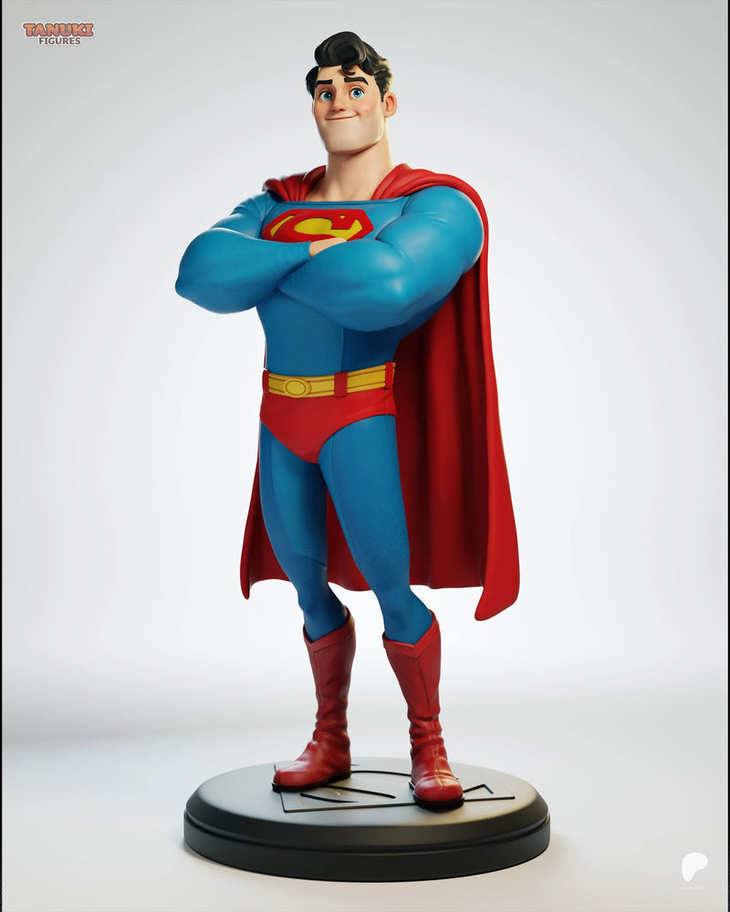 Classic Superman Toon Resin Figure - Toon view 1