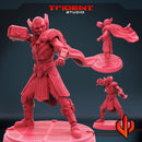 Jane Foster Marvel MCP-compatible 40mm resin proxy miniature by Trident Miniatures - product image 1