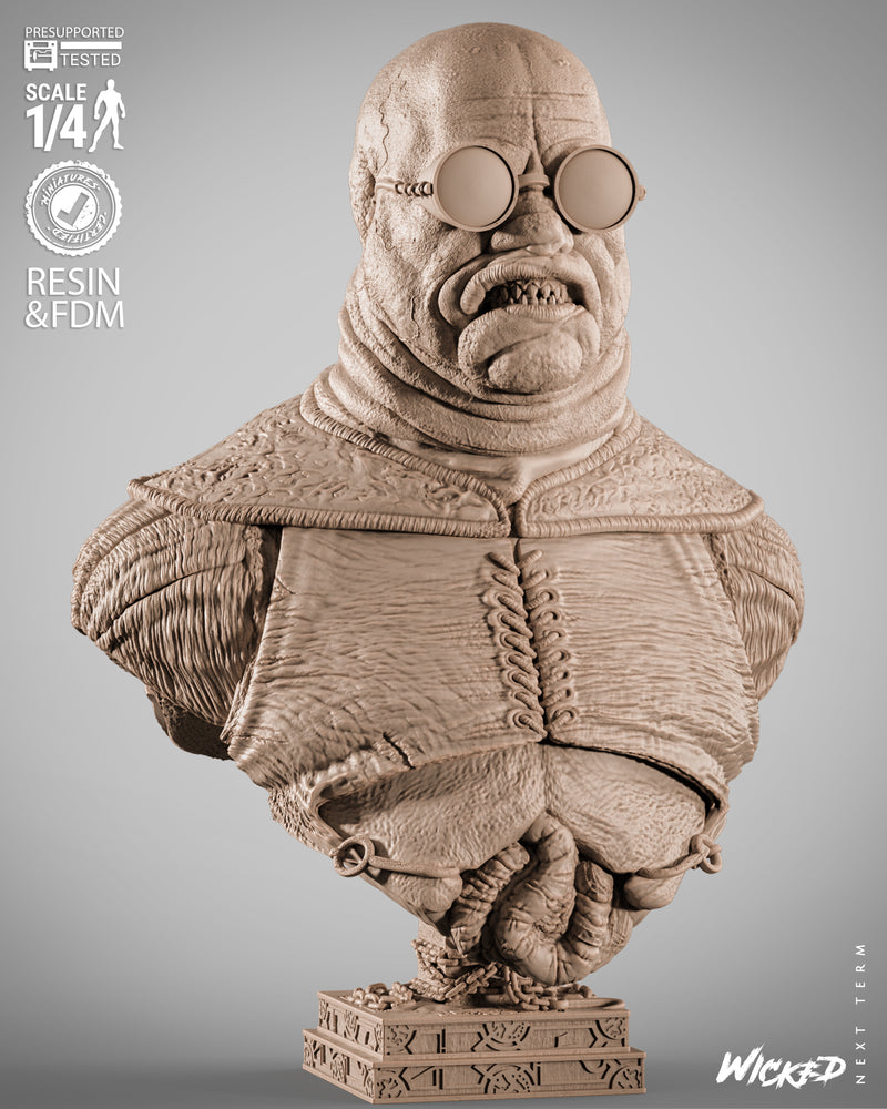 Butternall Portrait Bust resin bust kit view 1