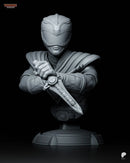 Green Ranger Resin Statue & Bust - Bust view 1