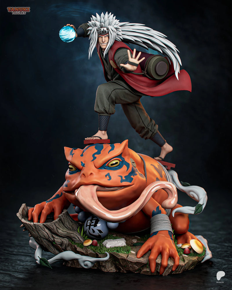 Jiraiya Resin Statue & Bust - Full Size view 1