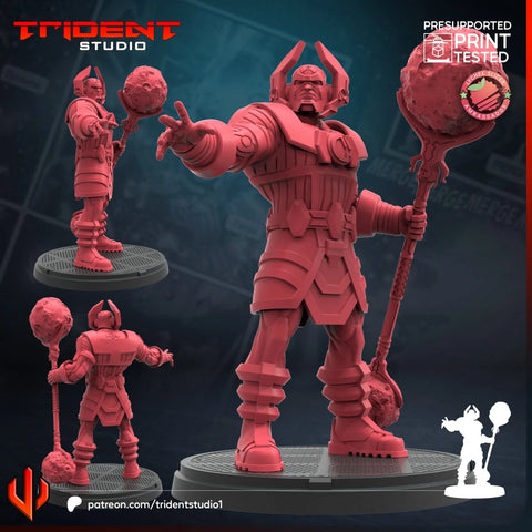 Galan Marvel MCP-compatible 40mm resin proxy miniature by Trident Miniatures - product image 1