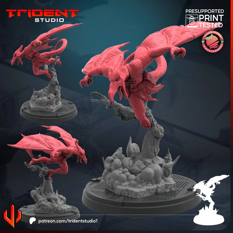 Sauron Marvel MCP-compatible 40mm resin proxy miniature by Trident Miniatures - product image 1