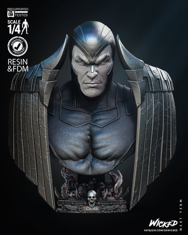 Archangel Bust Portrait resin bust kit view 1