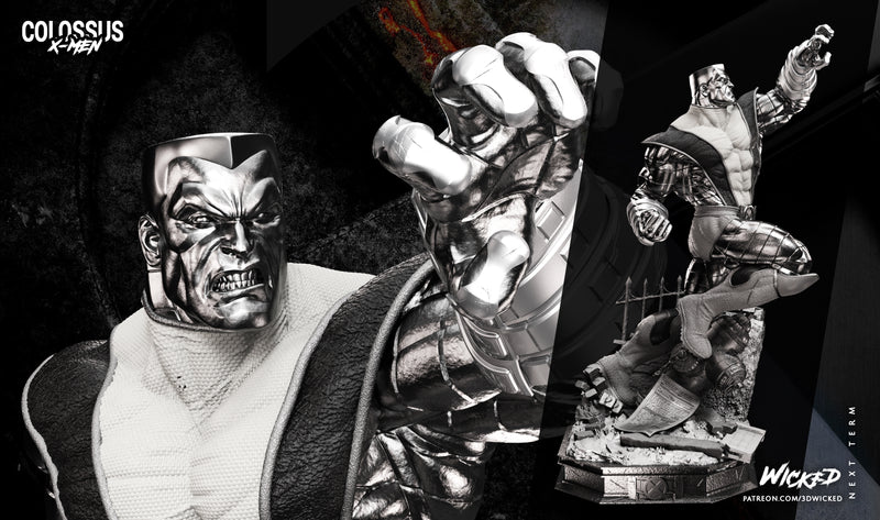 Colossus Sculpture resin statue kit view 1