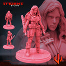 Black Widow Multiverse - Sculpt B Marvel MCP-compatible 40mm resin proxy miniature by Trident Miniatures - product image 1
