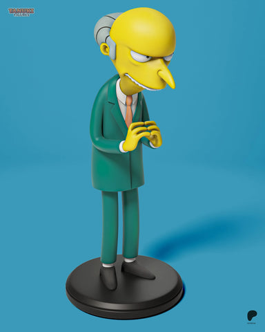 Mr. Burns Resin Statue - Full Size view 1