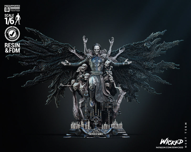 Dead Strange Sculpture resin statue kit view 1