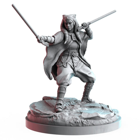 Ahsoka Tano Star Wars Shatterpoint-compatible resin miniature by C27 Studios - product image 1