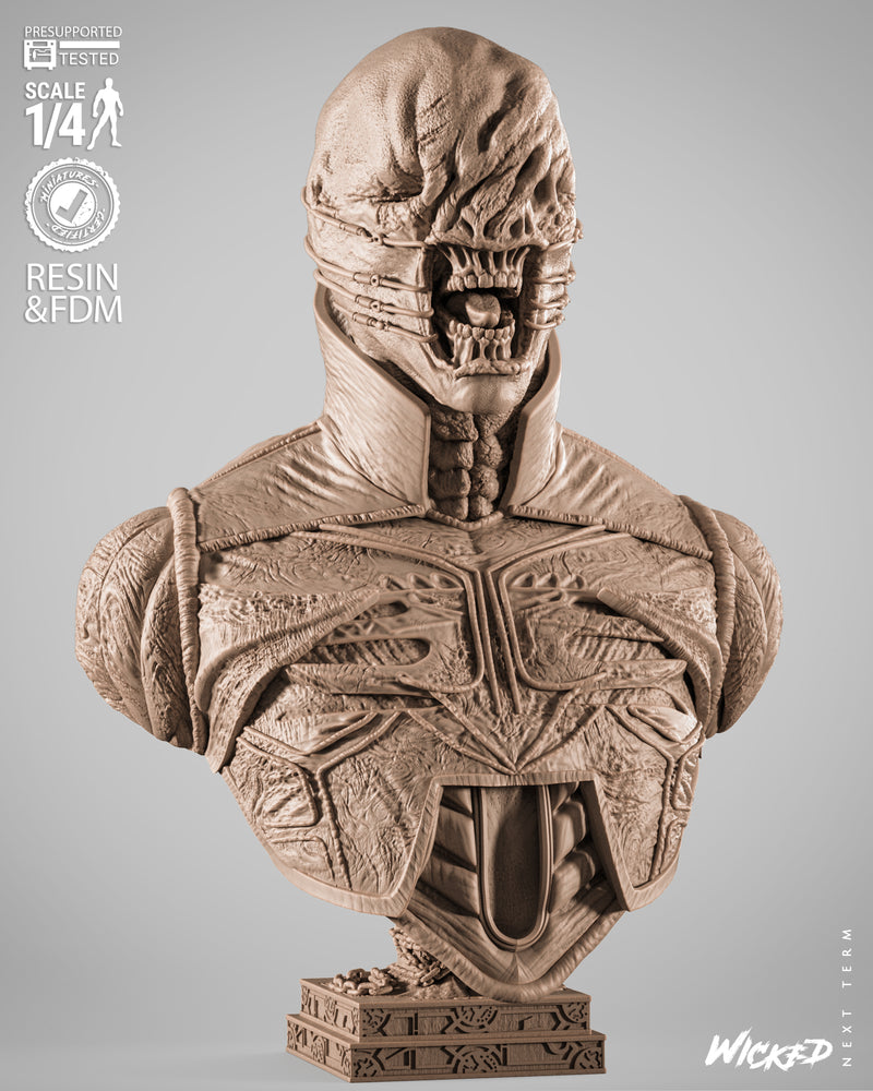 Chatterer Portrait Bust resin bust kit view 1