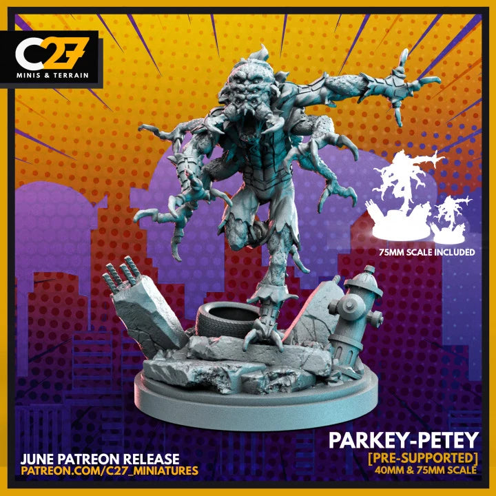 Man-Spider Marvel MCP-compatible resin miniature by C27 Studios - product image 1