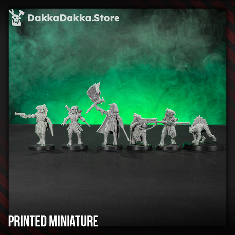 Mar-Duk Tribe Liquidation Squad (x12) - DakkaDakka Resin Miniature Squad - image 1