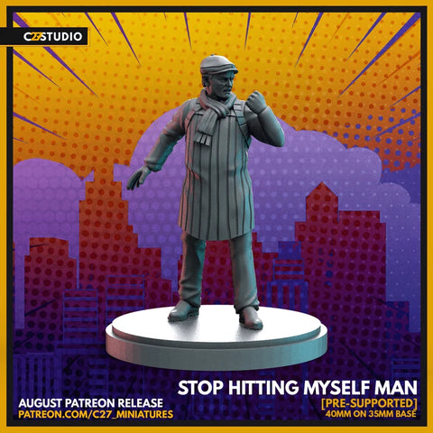 Pizza Poppa Marvel MCP-compatible resin miniature by C27 Studios - product image 1