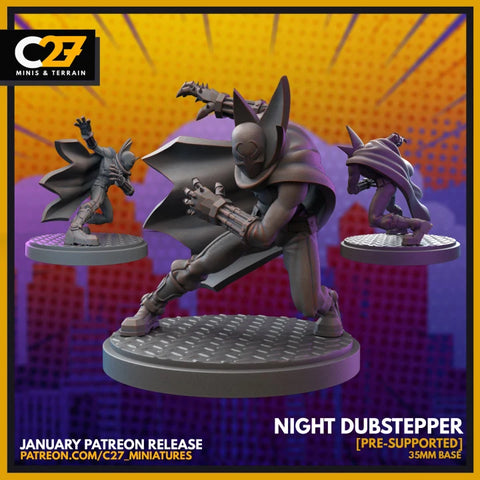 Prowler Marvel MCP-compatible resin miniature by C27 Studios - product image 1
