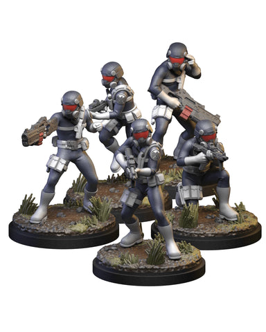 S.H.I.E.L.D. Agent Troopers Marvel MCP-compatible resin miniature by C27 Studios - product image 1