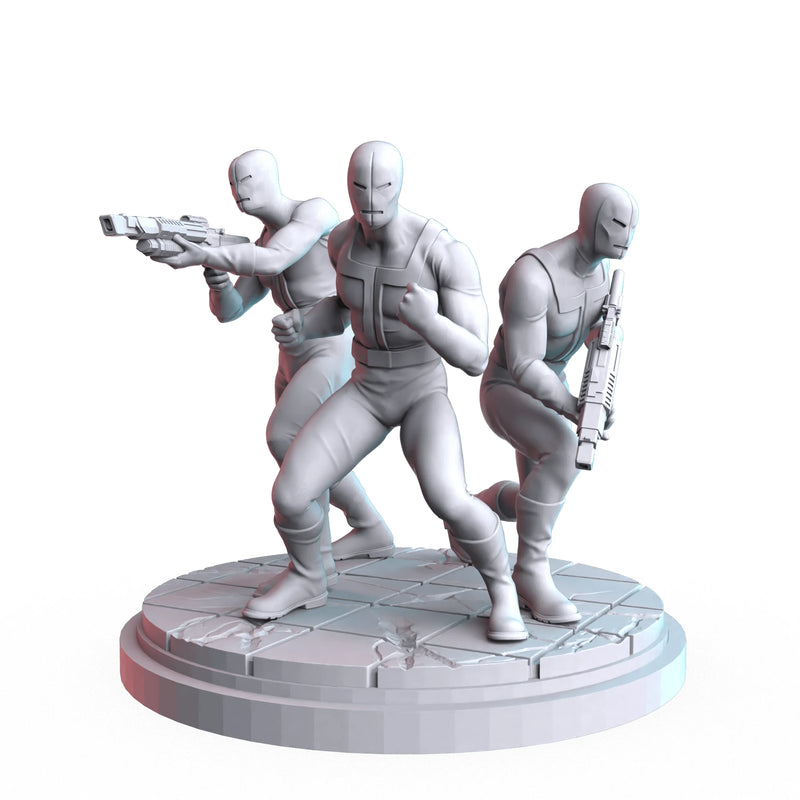 Hellfire Guards Marvel MCP-compatible resin miniature by C27 Studios - product image 1