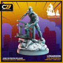 Daken Marvel MCP-compatible resin miniature by C27 Studios - product image 1