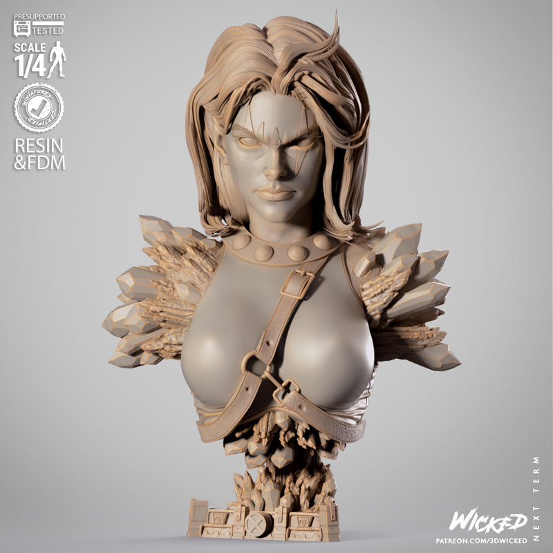 Blink Portrait Bust resin bust kit view 1