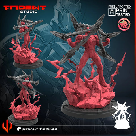 Iron Man Rivals Marvel MCP-compatible 40mm resin proxy miniature by Trident Miniatures - product image 1