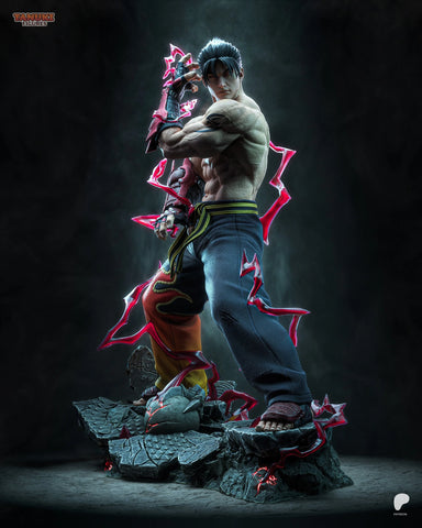 Jin Kazama Resin Statue & Bust - Full Size view 1