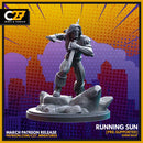 Running Sun Marvel MCP-compatible resin miniature by C27 Studios - product image 1