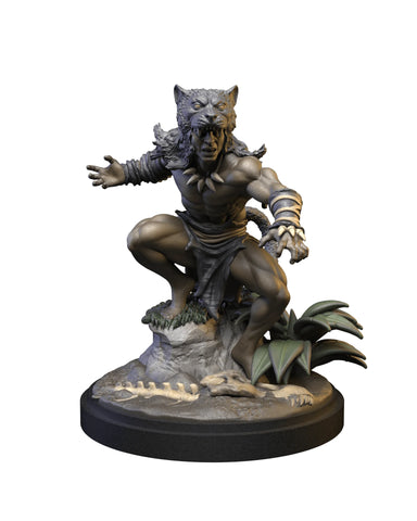 Black Panther (1 Mil BC) Marvel MCP-compatible resin miniature by C27 Studios - product image 1