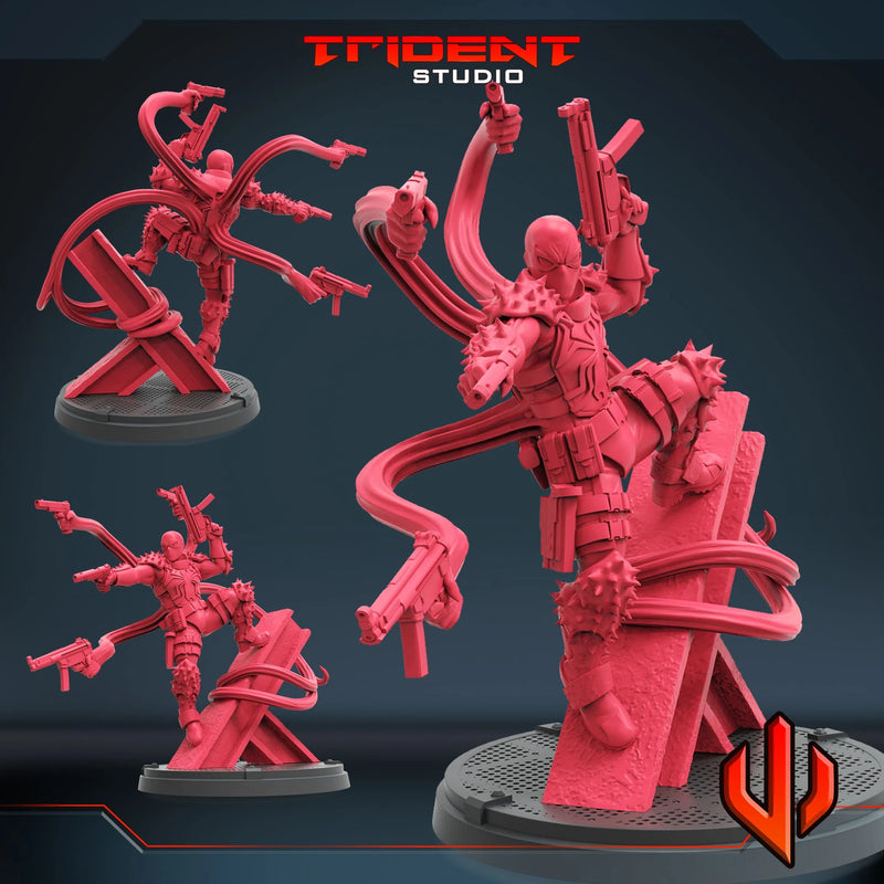 Agent Venom Marvel MCP-compatible 40mm resin proxy miniature by Trident Miniatures - product image 1