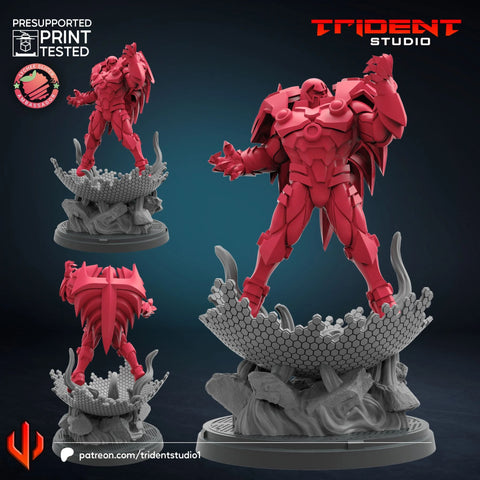 Onslaught Marvel MCP-compatible 40mm resin proxy miniature by Trident Miniatures - product image 1