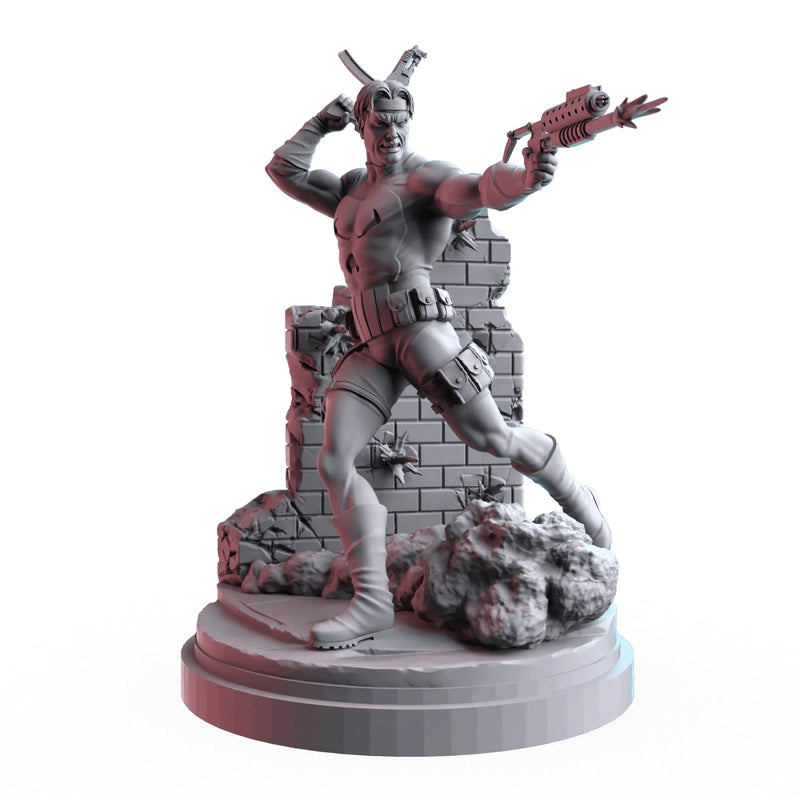 Punisher (Jun 2024 Sculpt) Marvel MCP-compatible resin miniature by C27 Studios - product image 1