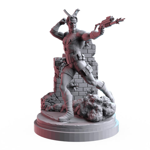 Punisher (Jun 2024 Sculpt) Marvel MCP-compatible resin miniature by C27 Studios - product image 1