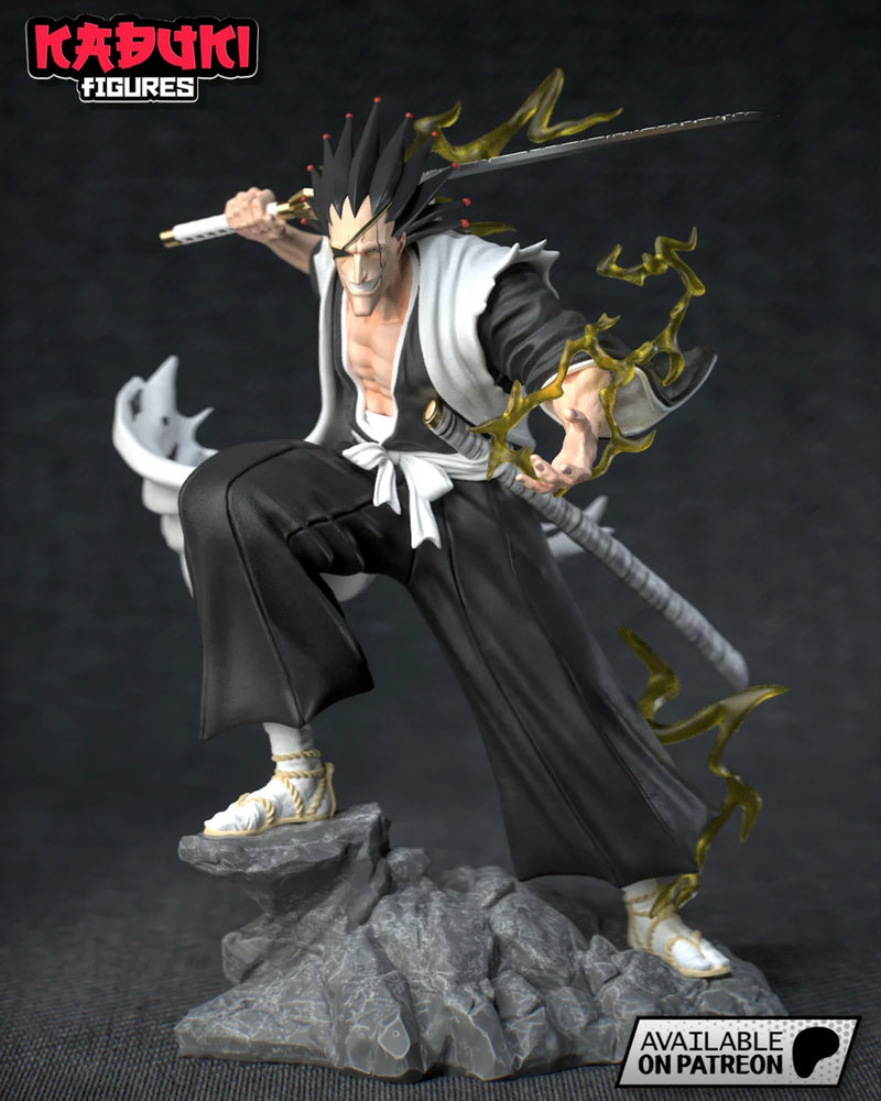 Zaraki Kenpachi Resin Statue - Full Size view 1