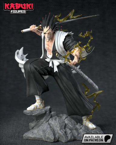 Zaraki Kenpachi Resin Statue - Full Size view 1