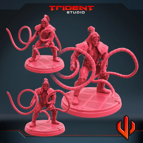 Omega Red - Sculpt A Marvel MCP-compatible 40mm resin proxy miniature by Trident Miniatures - product image 1